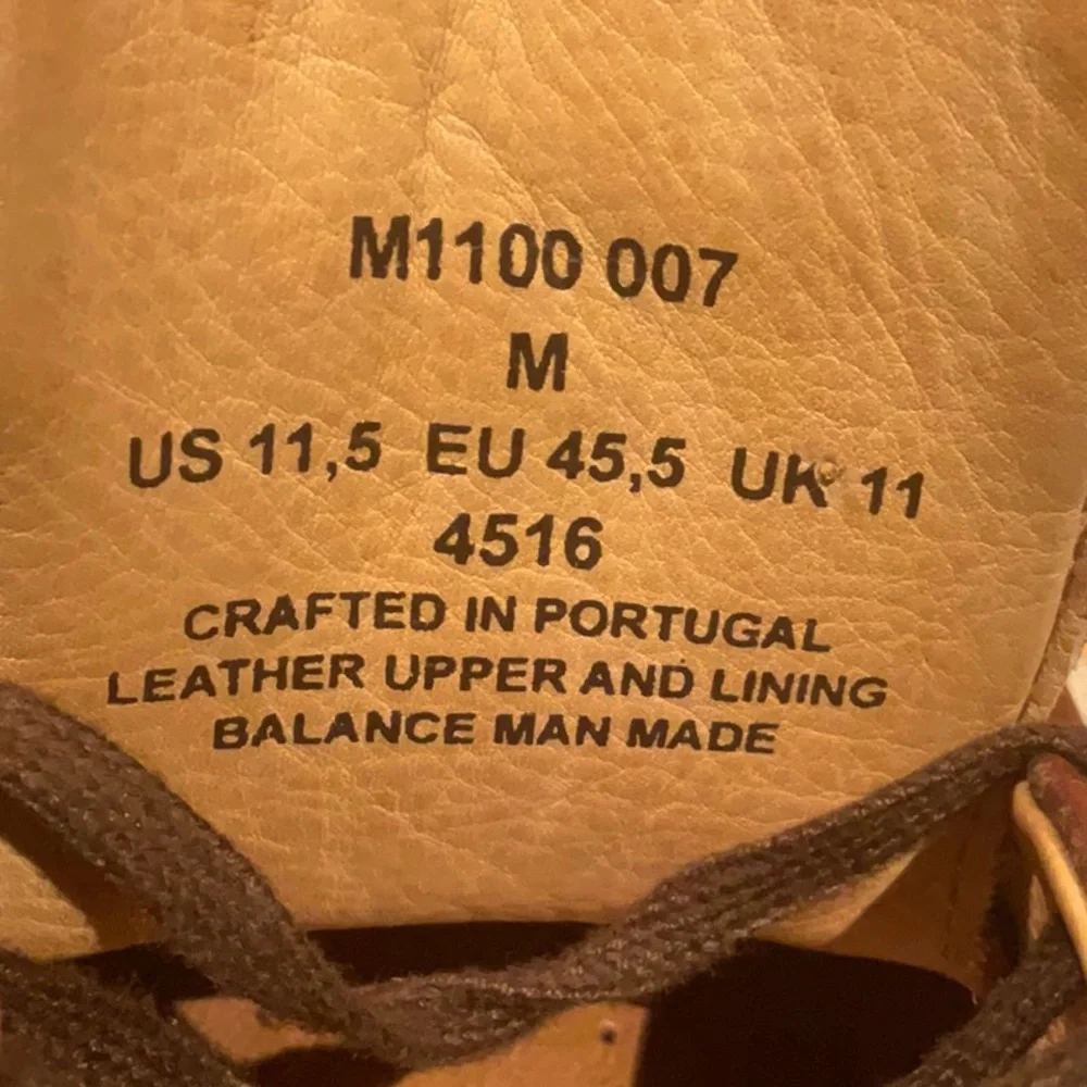 Samuel Hubbard Men’s Vibram Leather Shoes Brown Size 11.5